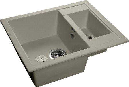 Кухонная мойка GranFest Quadro 610K, Q-610K топаз